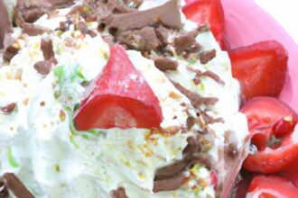 Irresistible Strawberry Crunch Ice Cream Cake Delight