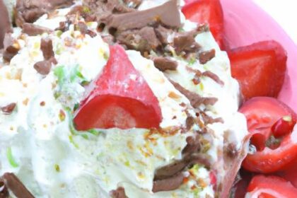 Irresistible Strawberry Crunch Ice Cream Cake Delight