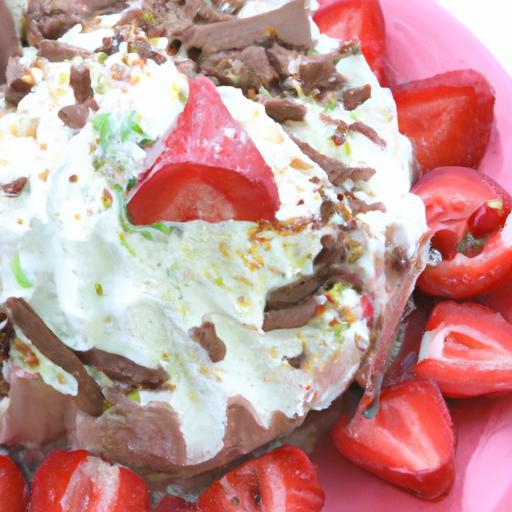 Irresistible Strawberry Crunch Ice Cream Cake Delight