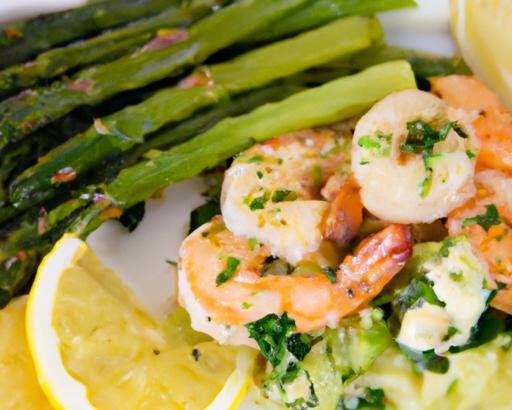 One-Pan Lemon Shrimp & Asparagus: Quick, Fresh, and Easy