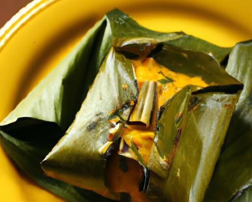 Steamed Fish Curry in Banana Leaf: A Flavorful Tradition