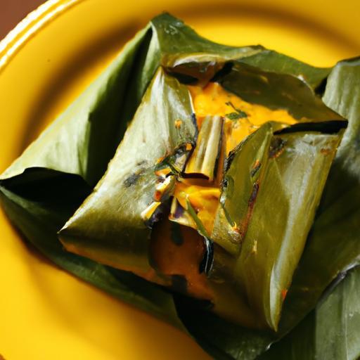 Steamed Fish Curry in Banana Leaf: A Flavorful Tradition