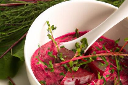 Brighten Your Snacks: Beet & Yogurt Dip with Fresh Dill