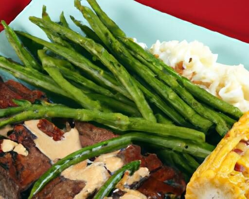 Savor Grilled Steak Paired with Lush Creamy Corn Sauce