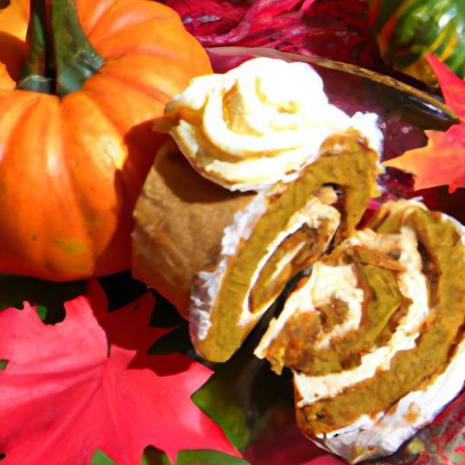 Decadent Pumpkin Roll Cake with Luscious Cream Cheese Filling