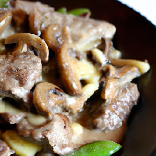 Creamy Keto Beef & Mushroom Stroganoff: Low-Carb Delight