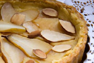 Pear & Almond Frangipane Tart: A Delicious Nutty Delight