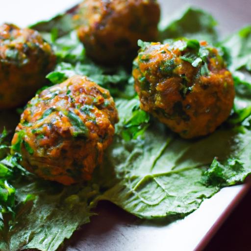 Fiery Harissa Lamb Meatballs Paired with Cooling mint Sauce