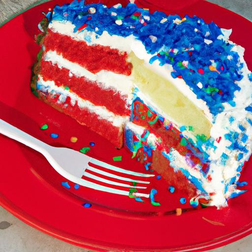 Celebrate with Sweet Style: fourth of July Flag Cake Recipe