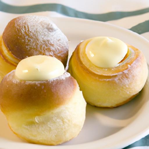 Heavenly Sweet Buns Filled with Luscious Creamy custard