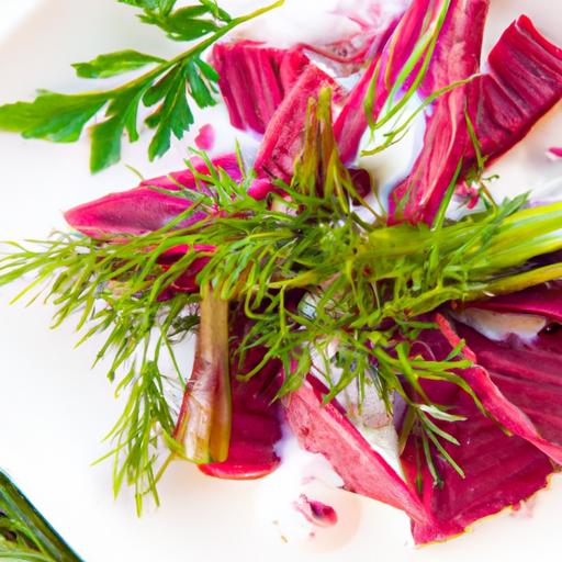 Brighten your Snacks: Beet & Yogurt Dip with Fresh Dill