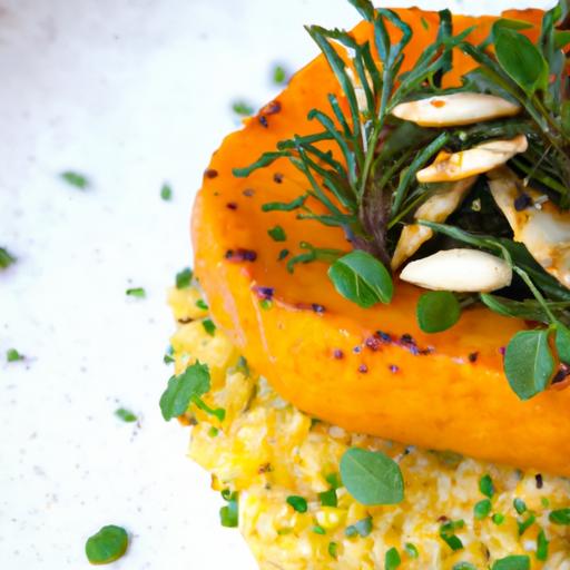 Pearl Couscous Meets Roasted Butternut Squash & Sage Delight