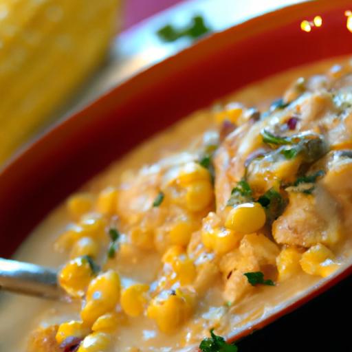 Hearty Creamy Chicken and Corn Stew: A cozy Comfort Meal