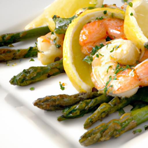 One-Pan lemon Shrimp & Asparagus: Quick, fresh, and Easy