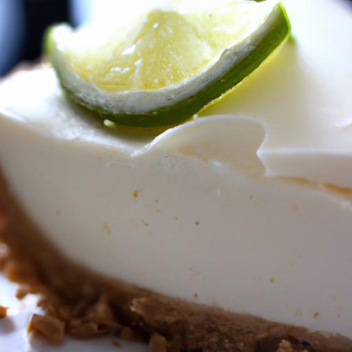 Zesty Vegan Key Lime Pie: A Refreshing Dairy-Free Delight