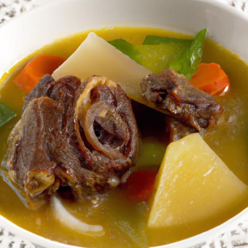 Savor the Rich Flavor of Hearty Oxtail Soup Delight