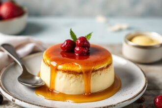 Incredible silky egg pudding with caramelized sugar bliss.