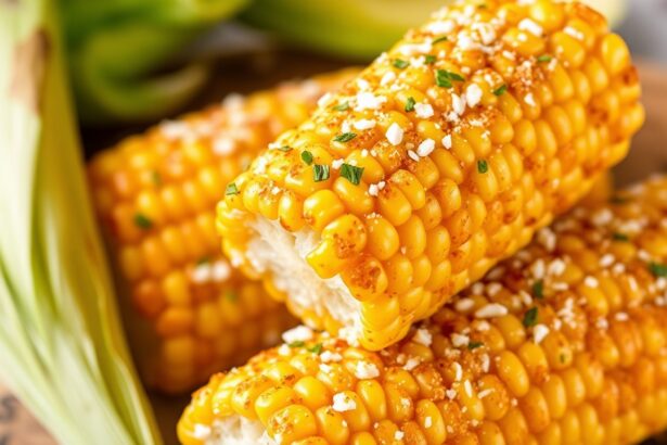 Crispy corn ribs recipe: air fryer and grilled delights.
