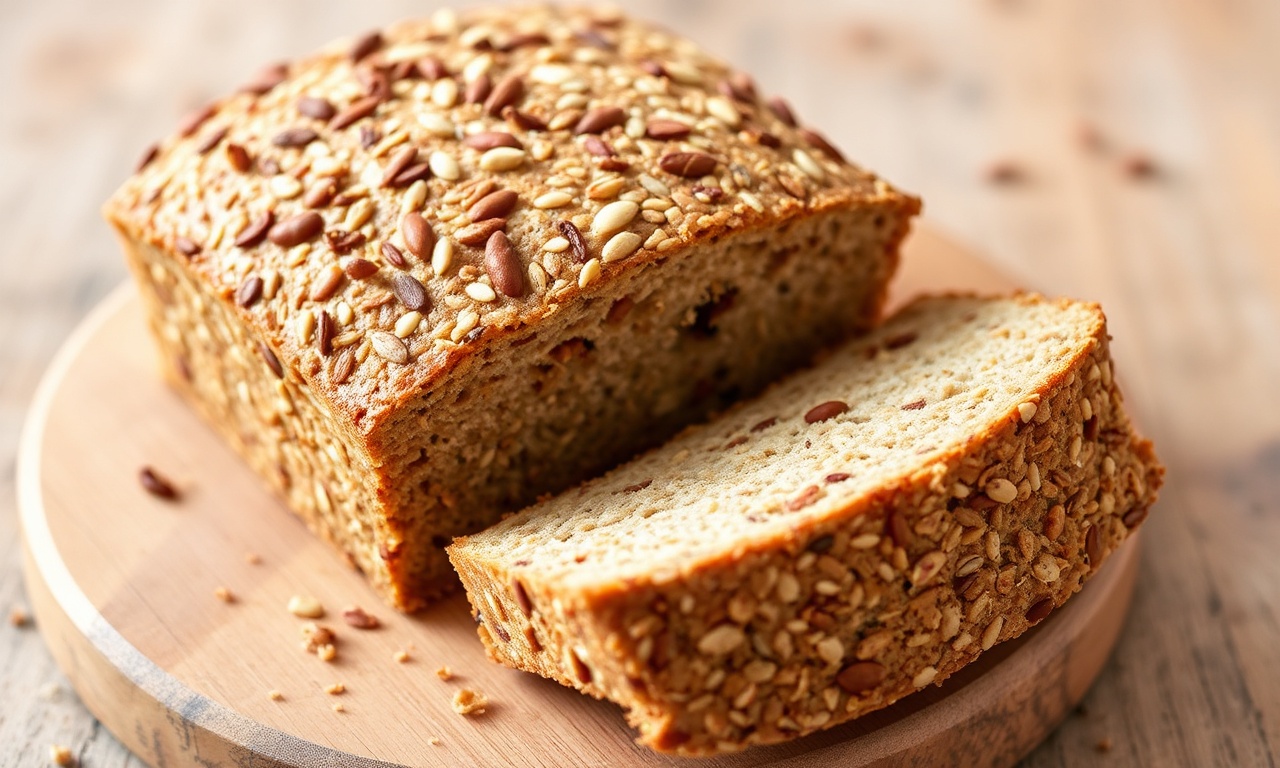 Gluten-free amaranth seed bread, nutty goodness recipe.