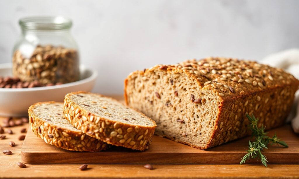Gluten-free amaranth seed bread: nutty, hearty, satisfying.
