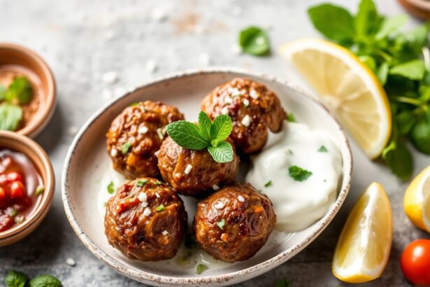 Savor lamb kofta, minty yogurt twist recipe.