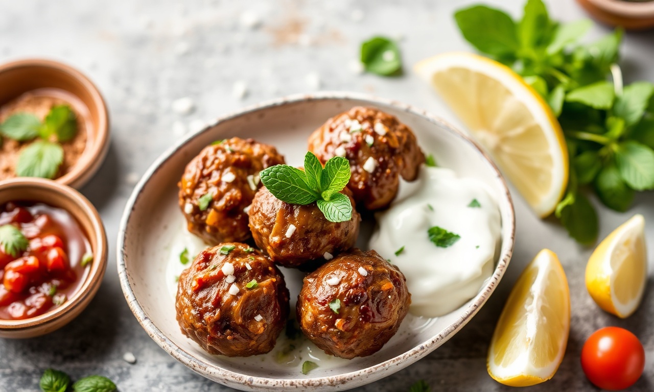 Savor lamb kofta, minty yogurt twist recipe.