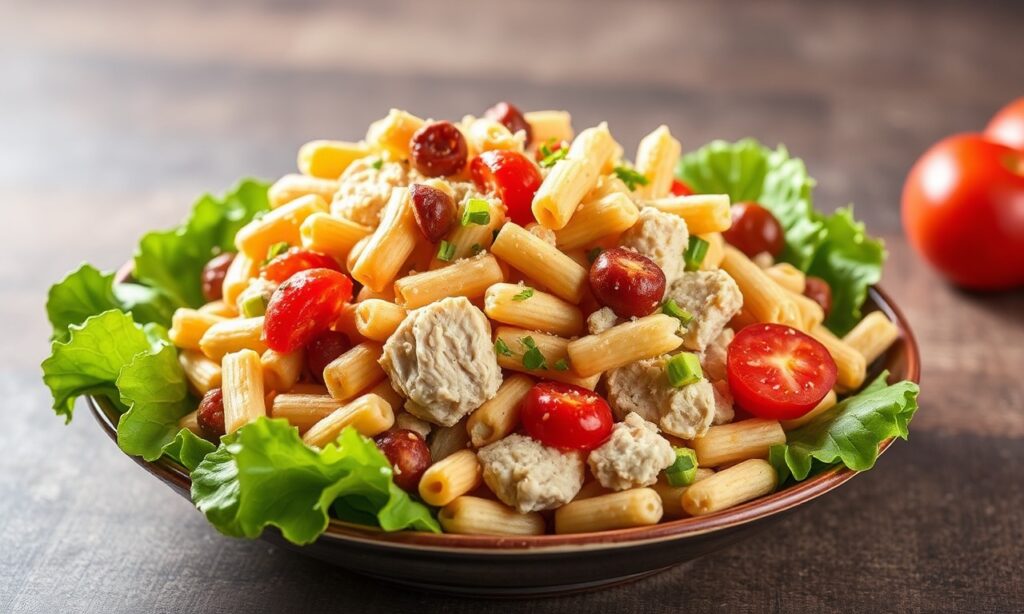 Healthy Big Mac salad with ground turkey, a delicious comfort food twist.