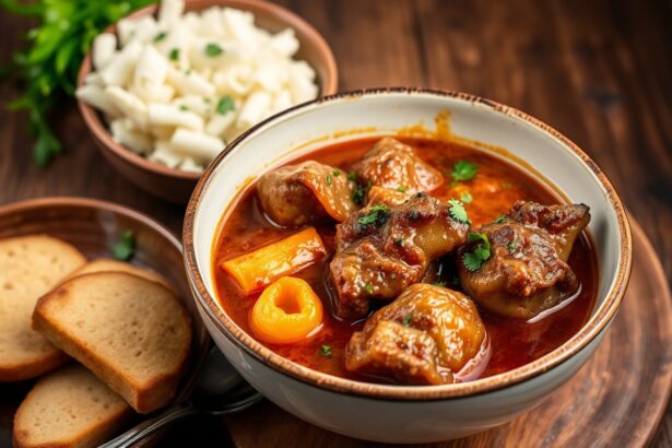 Savor rich oxtail soup: hearty, flavorful, comforting delight.
