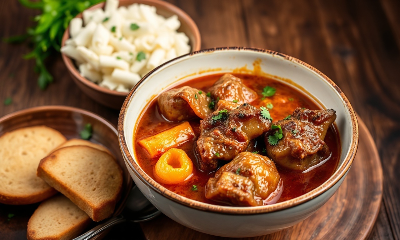 Savor rich oxtail soup: hearty, flavorful, comforting delight.