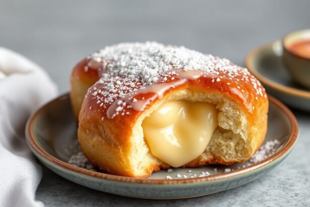 Heavenly sweet buns with luscious creamy custard filling.