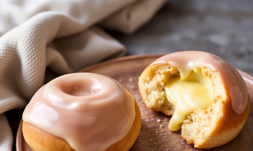 Heavenly sweet buns filled with luscious creamy custard.