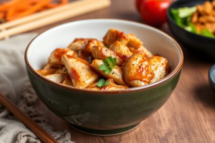 Delicious chicken teriyaki bowl recipe and guide.