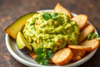 Simple, delicious fresh guacamole recipe: quick, easy, and perfect.