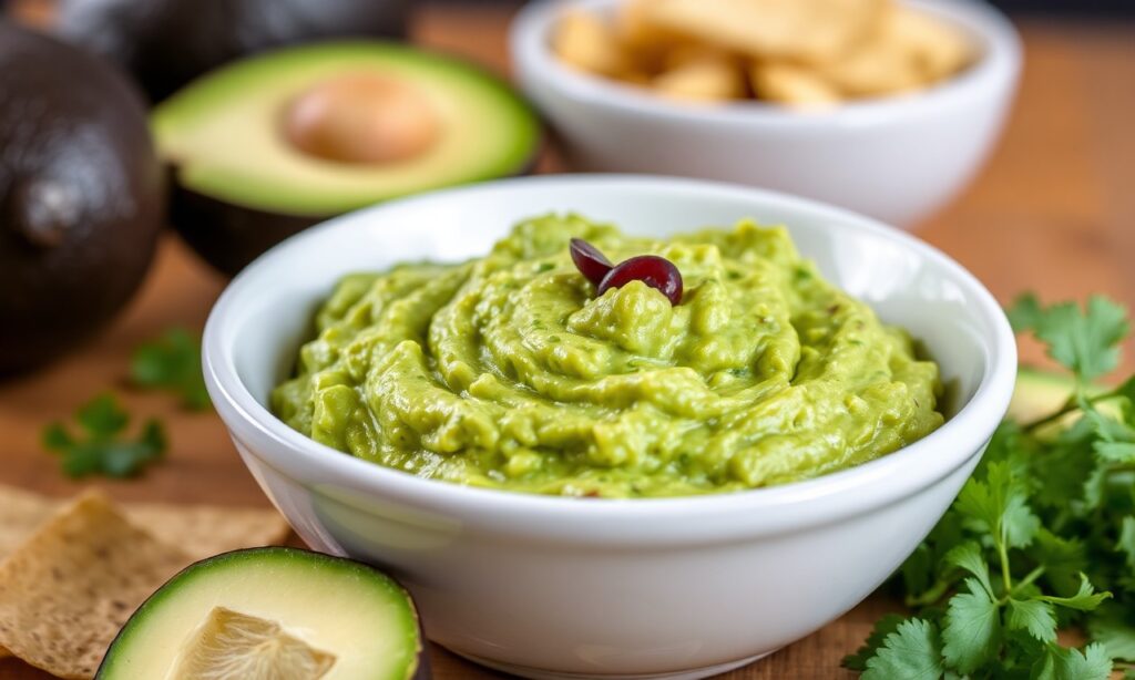 Simple fresh guacamole recipe: vibrant, creamy, delicious.