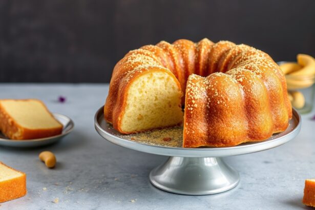 Baking perfect Twinkie-style Bundt cake recipe.