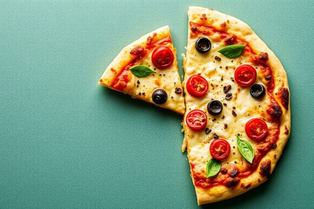 Healthy cauliflower crust pizza with classic flavor.