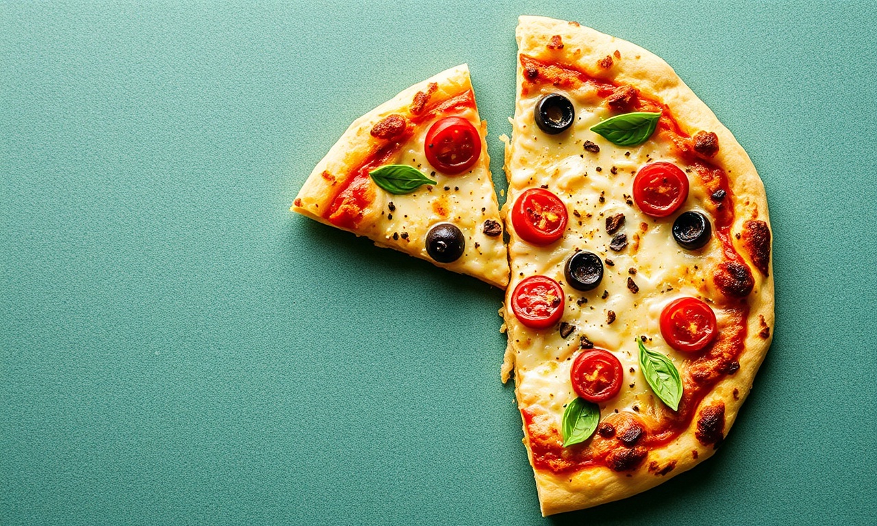 Healthy cauliflower crust pizza with classic flavor.