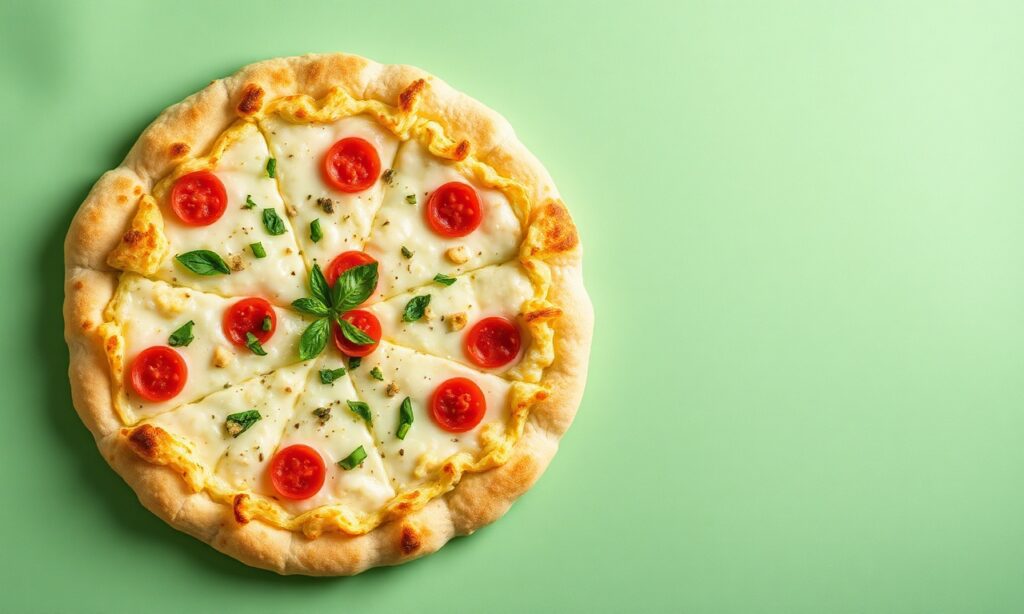 Healthy cauliflower crust pizza: classic flavor, conscious eating.