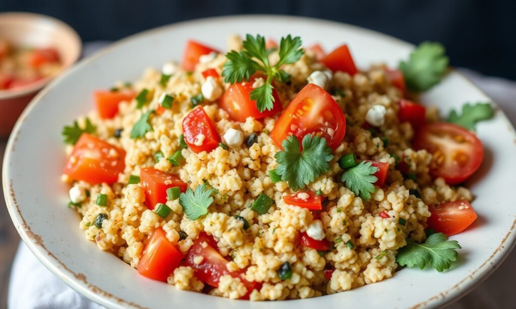 Irresistible Tabbouleh salad: fresh Mediterranean twist on a classic.