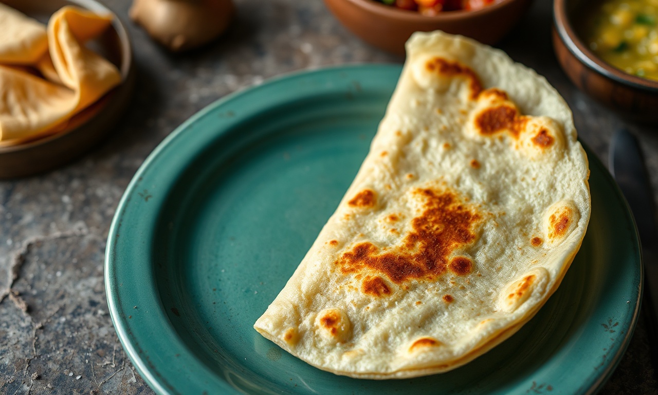 Unveiling layered roti canai: crispy, griddled flatbread perfection.