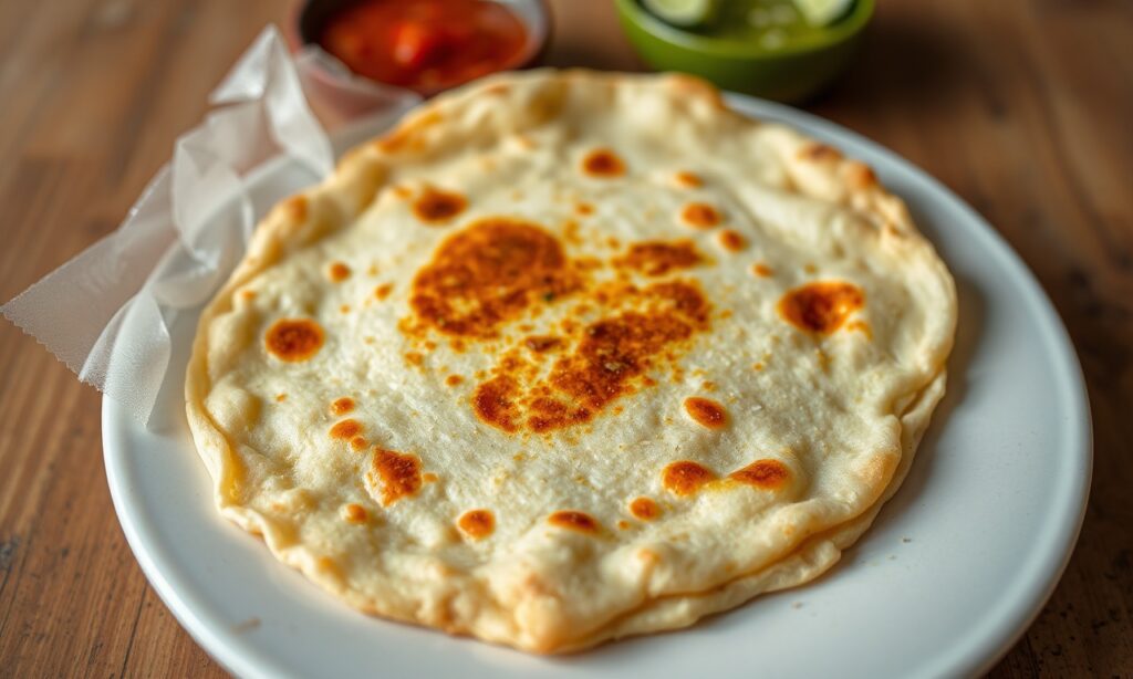 Unveiling layered roti canai, a griddled flatbread delight from Southeast Asia.