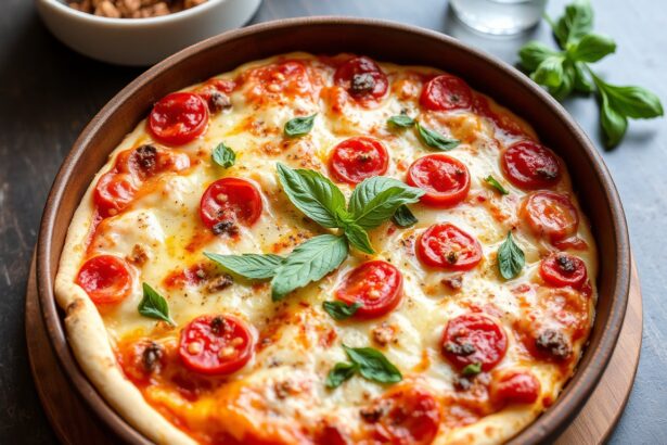 Low-carb pizza bowl recipe: crustless comfort food.