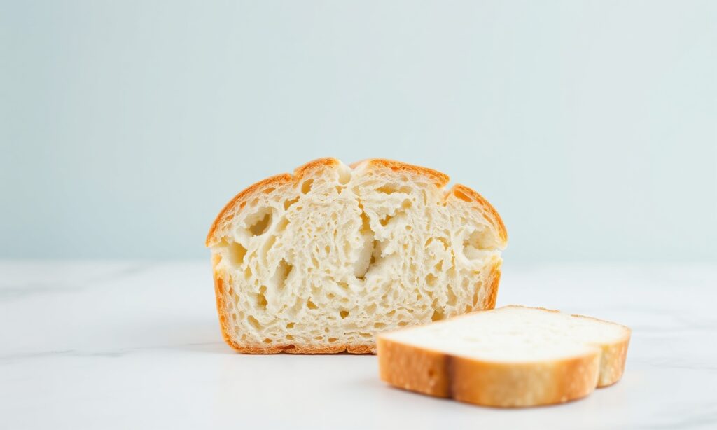 Fluffy milk bread loaf soft secret revealed - tender crumb.
