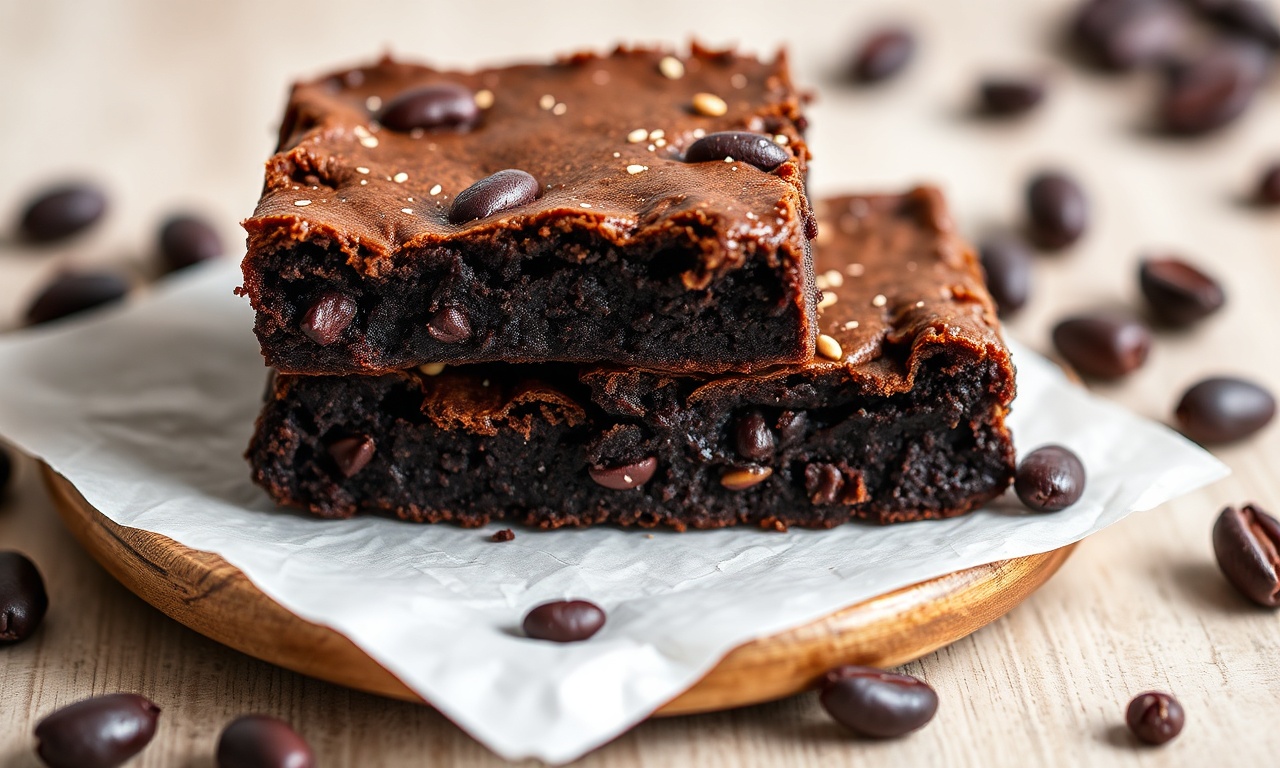 Decadent vegan black bean brownies, a sweet and nutritious treat.