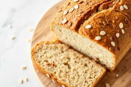 Mastering delicious gluten-free oat bread, a wholesome baked loaf.