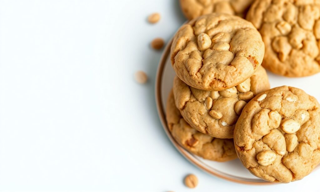 Simple Keto Peanut Butter Cookies: 4 ingredients, delicious and easy.