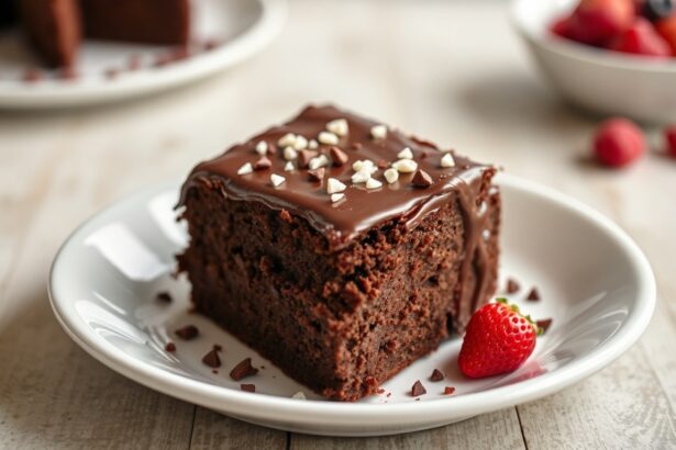 Delicious Wacky Cake: Easy, no-egg Depression-era chocolate cake.