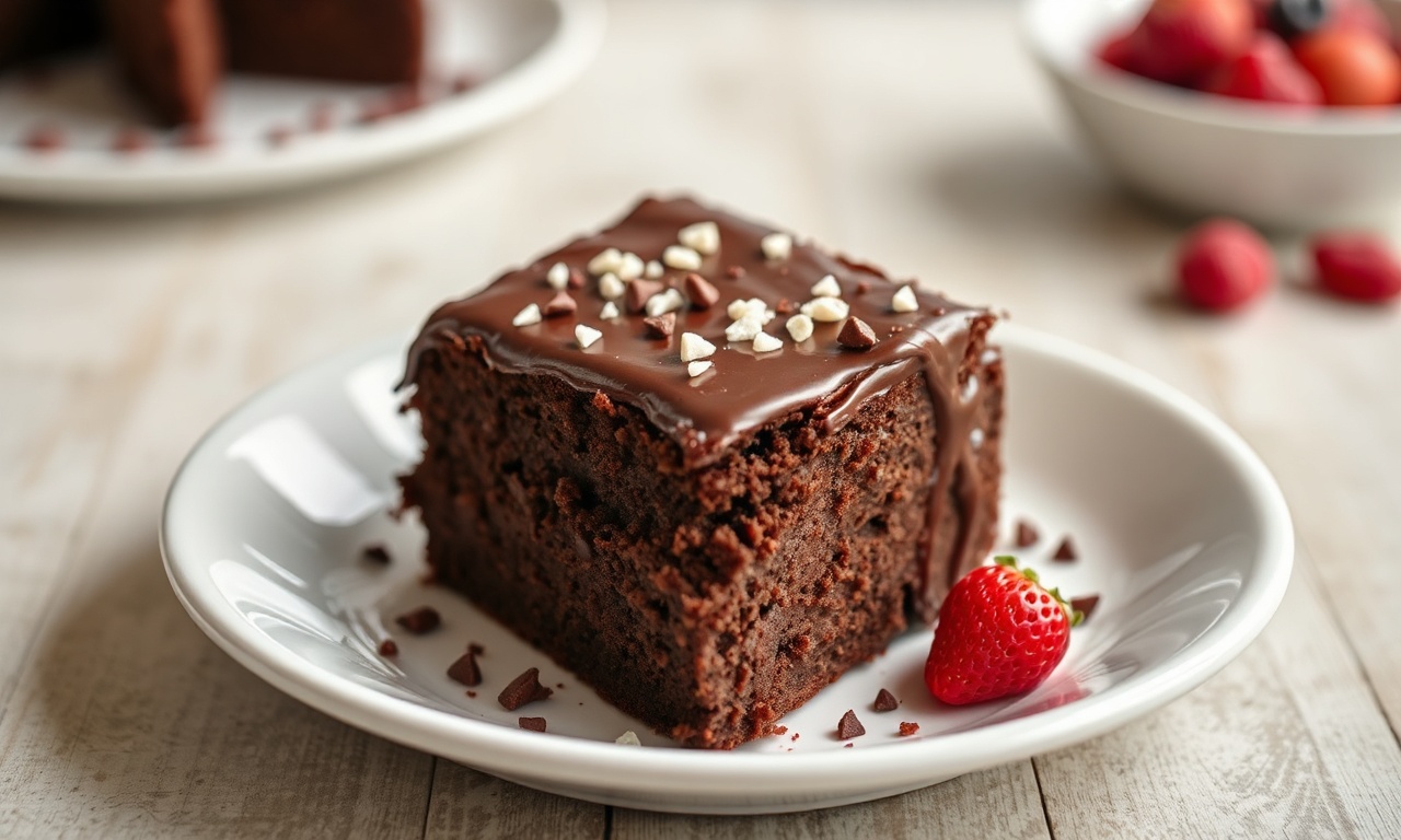 Delicious Wacky Cake: Easy, no-egg Depression-era chocolate cake.