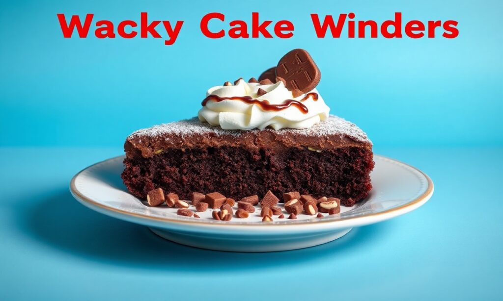 Wacky cake: ingenious Depression-era chocolate treat, simple and clever.