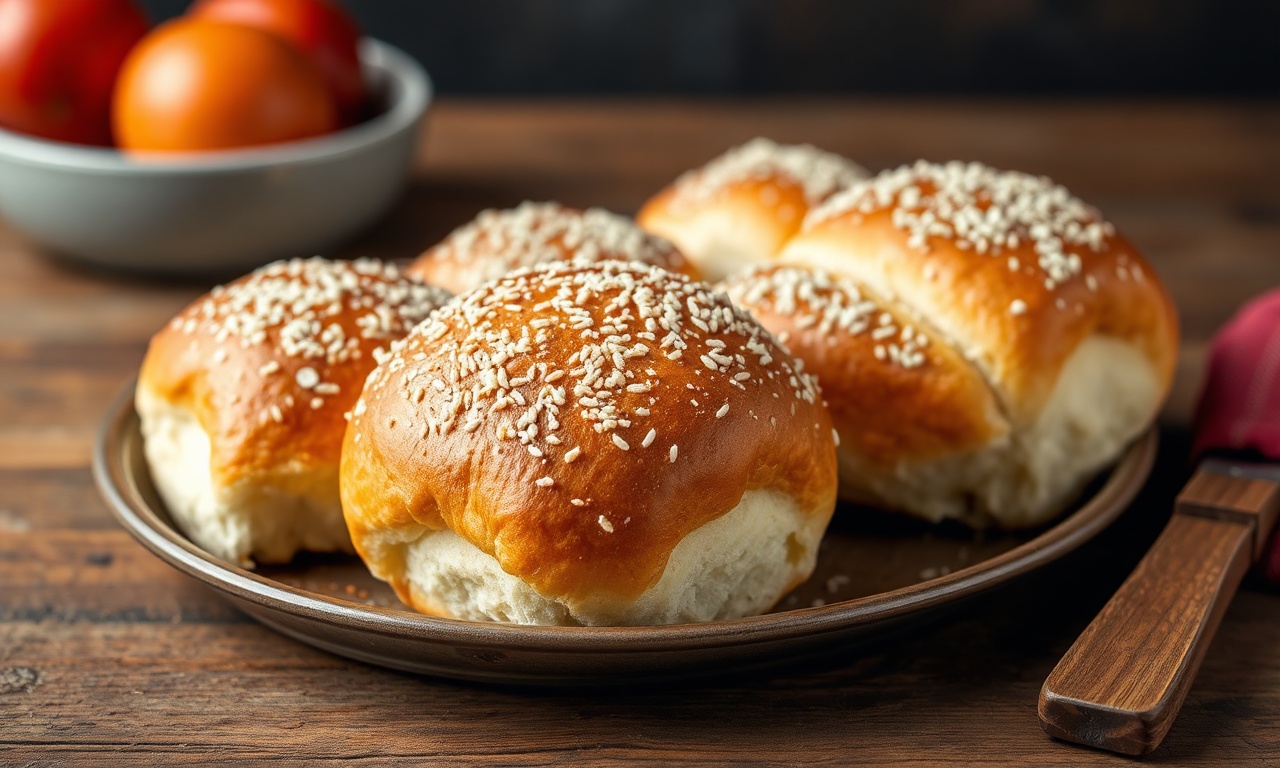 Fluffy keto dinner rolls made with psyllium husk, incredibly light.
